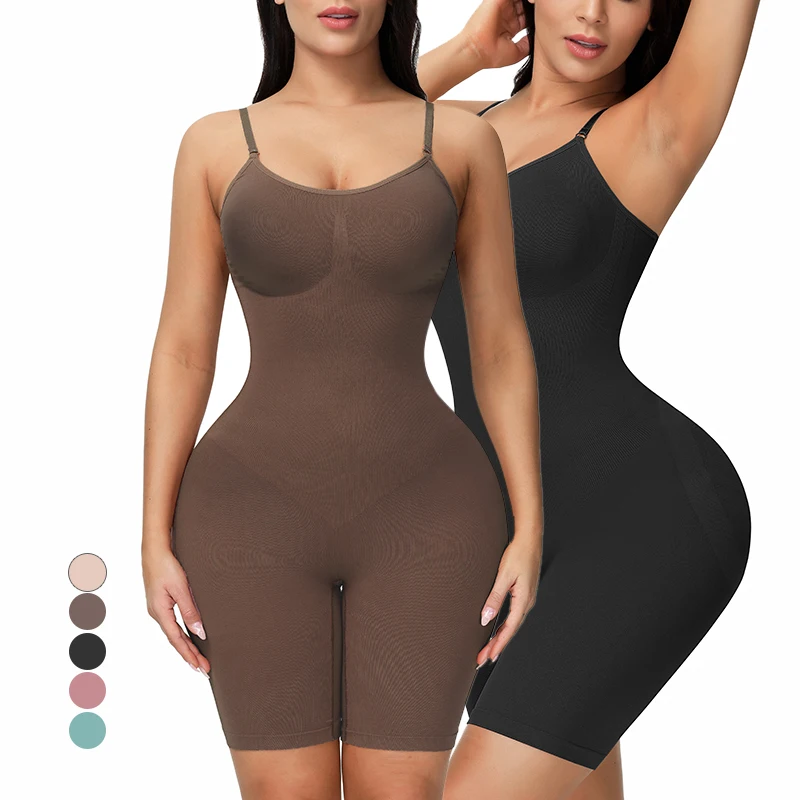 Open Bust Tummy Control Shape Wear Seamless Shapewear Mid-thigh Shapers Slimming Body Shaper Bodysuit Shapewear for Women