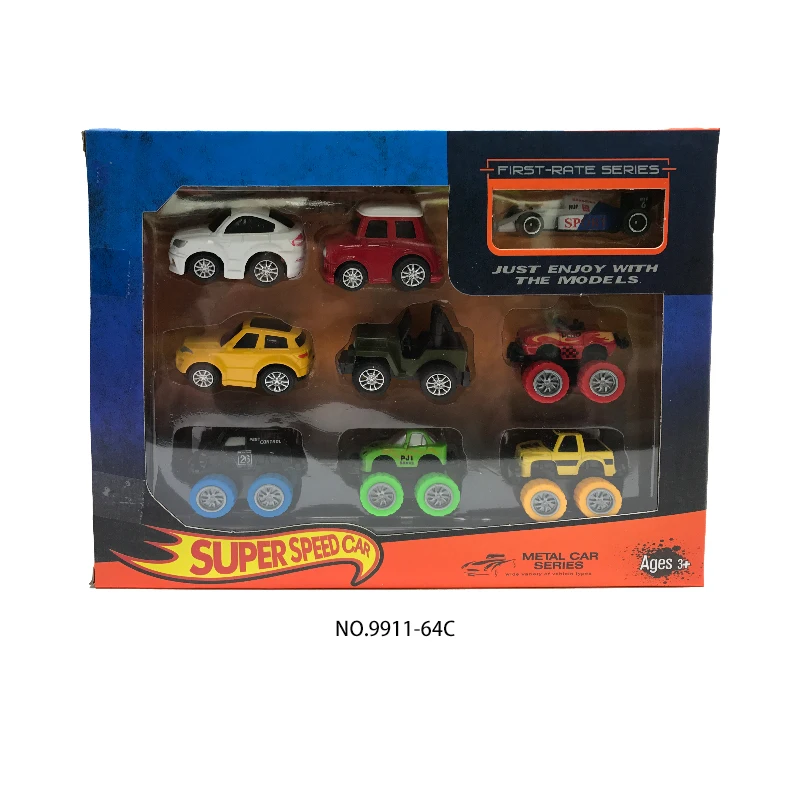 Wholesale made in china safety toy car model child inertia toy pull back car