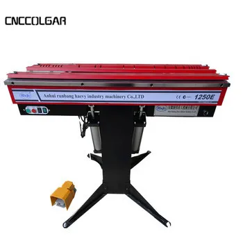 CNCColgar 1250E sheet metal pneumatic electric magnetic bending machine with CE certificate