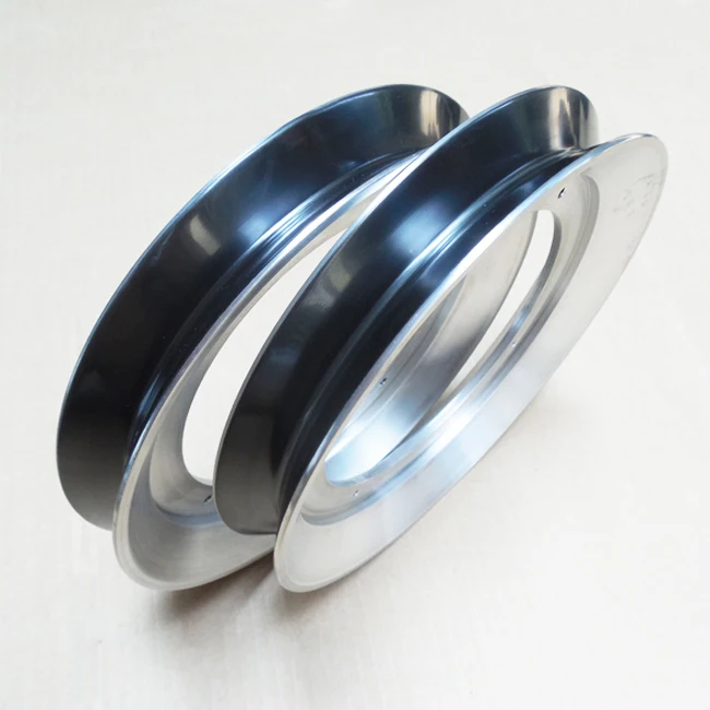 Custom Spraying Ceramic Bowl Shaped Guide Pulley For Making Wire Machine