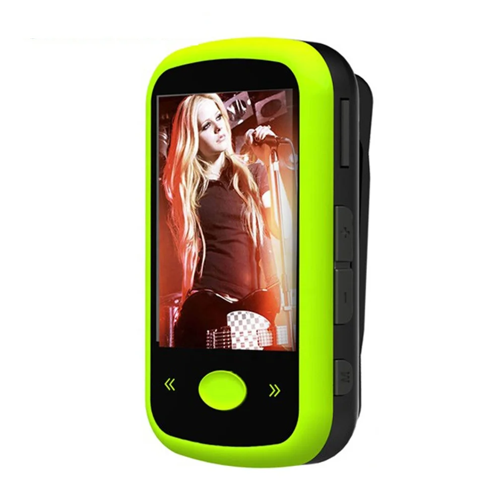 Best Selling Classic 8GB Sports Hiking Clip Bluetooth MP4 player with FM Read recorder Music player MP3 HD Screen