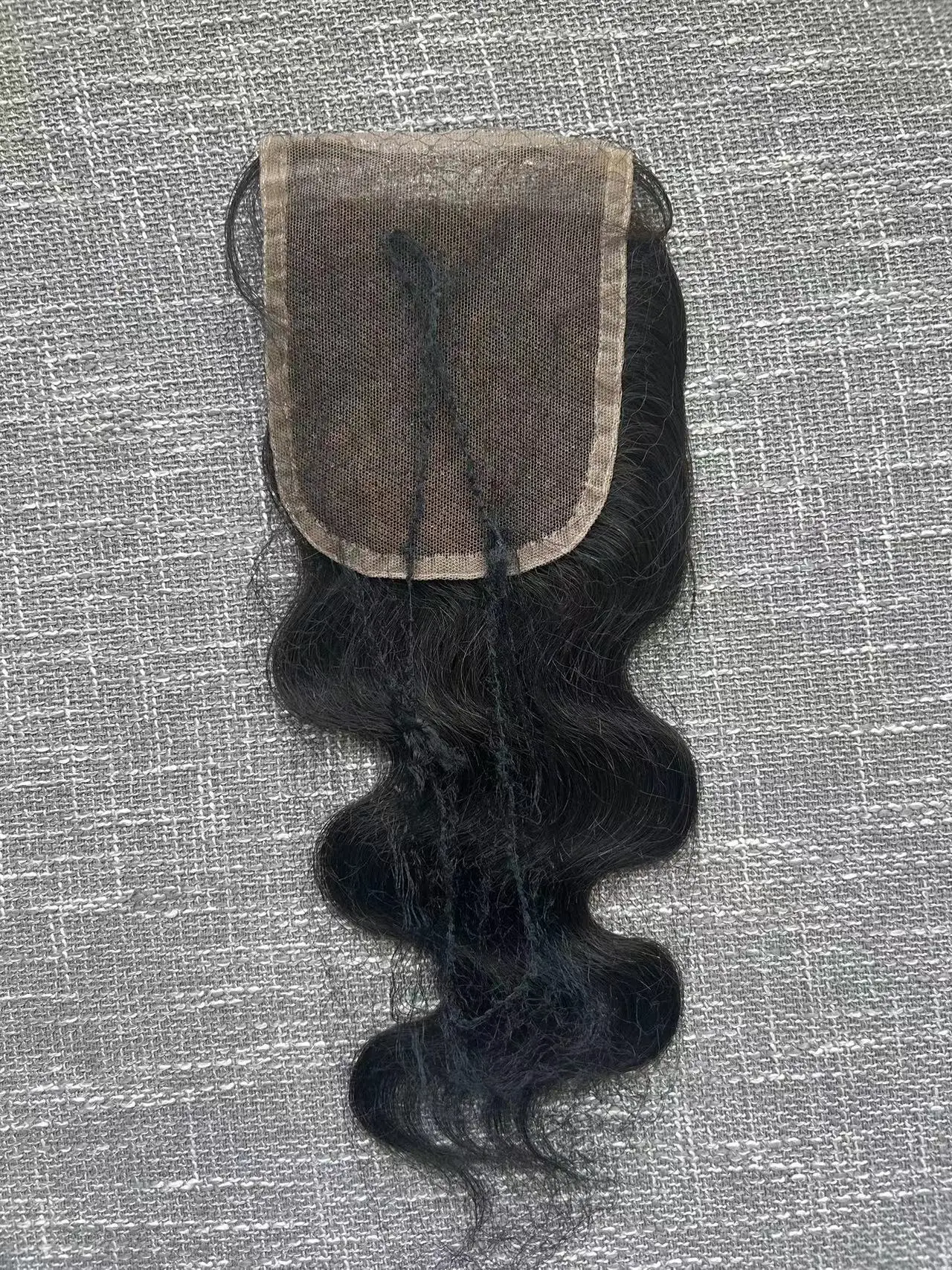 New Arrival European Human Hair Mono Base Topper Clip In Hair Piece Jewish Kosher Topper 5.6x6' Mono Base Human Hair Toupee