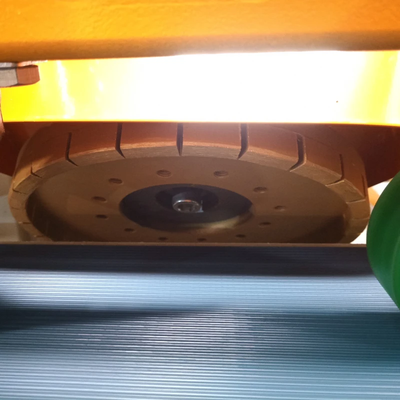 Foshan Automatic Diamond Eight Polishing Head Skirting Board Making Stairs Marble Mosaic Cutting And Polishing Machine