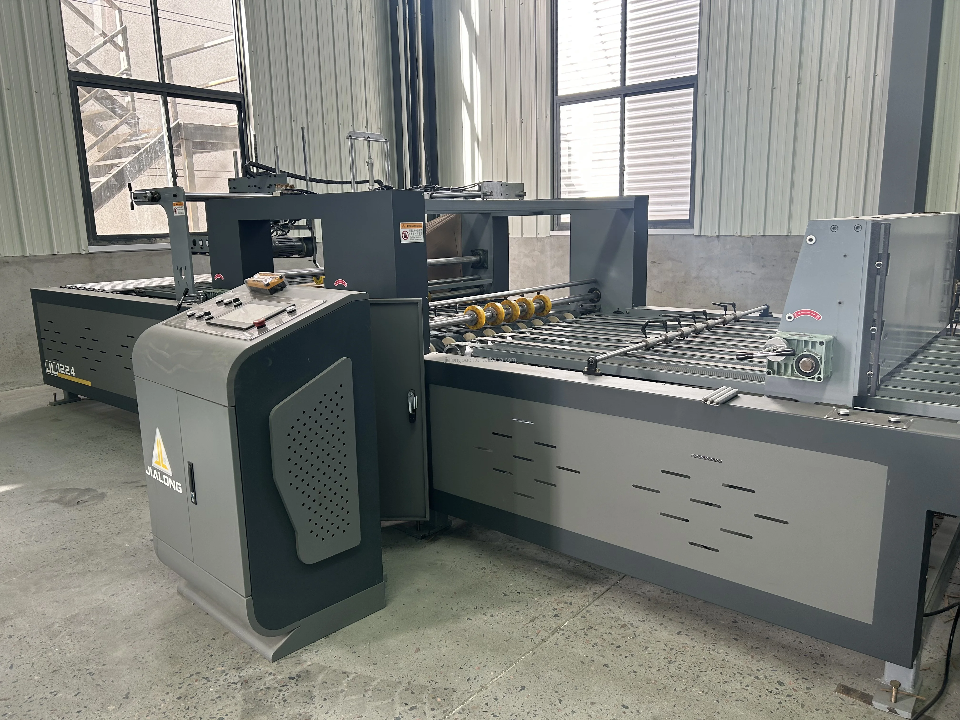 Carton making machine FFG line automatic flexo folder gluer for corrugated cardboard printing rotary die cutter slotter machine