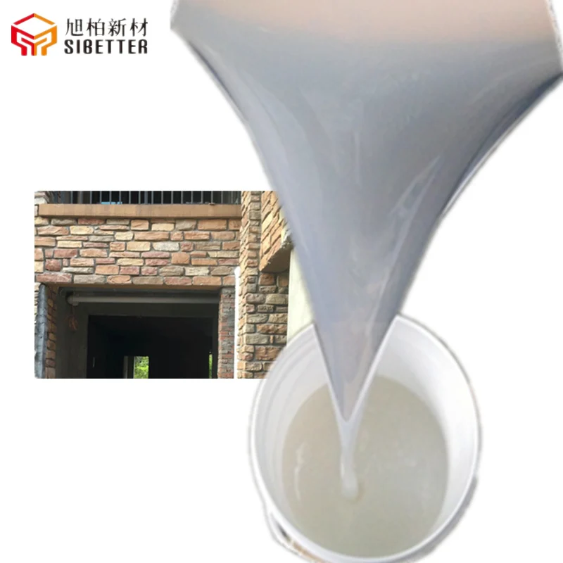 RTV-2 Mold Making Silicone Rubber for Artificial Rock Stone Veneer