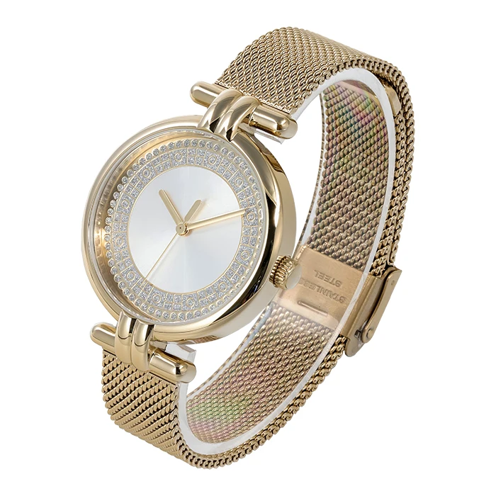 Factory Custom Premium Personalized Lady Wrist Watch Luxury Brand Women luxury Diamond Stainless Steel Watches