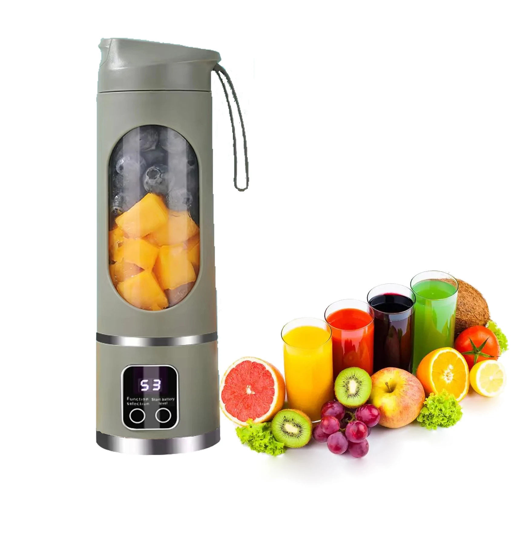 Home Kitchen Appliances Mini Rechargeable Portable Blender for Pastry Juicer Bottle Smoothie Mixer Cup with Private Label