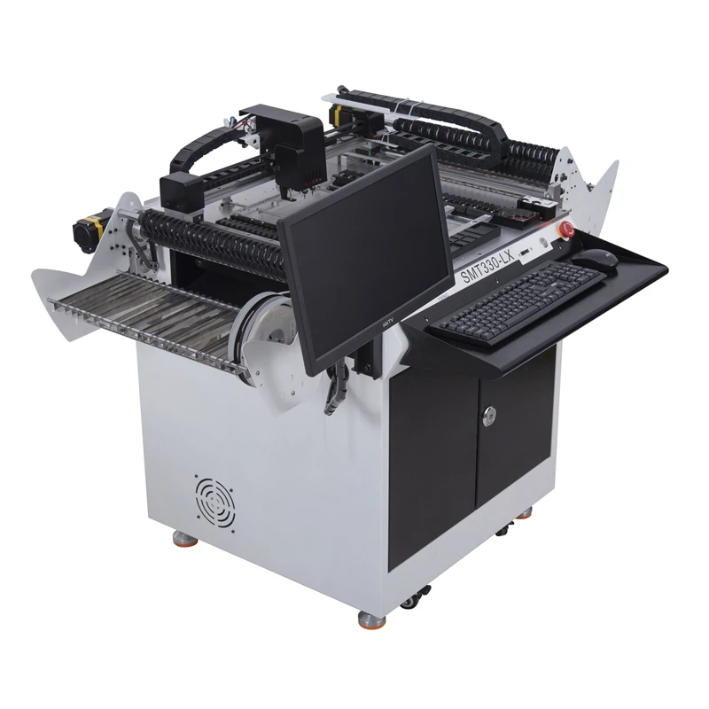 Stock in Germany SMT Full Automatic Pick and Place Machine SMT330-LX Automatic Change Nozzle