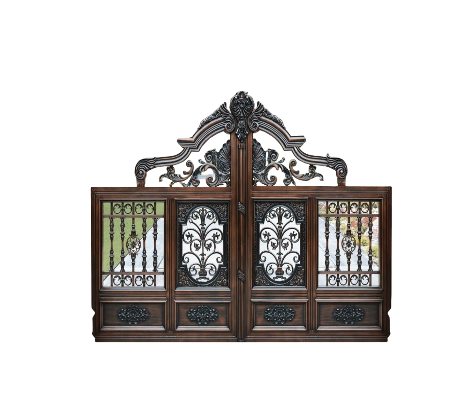 Hot Selling Promotional Various Durable Using Security Garage Aluminum Access Gate