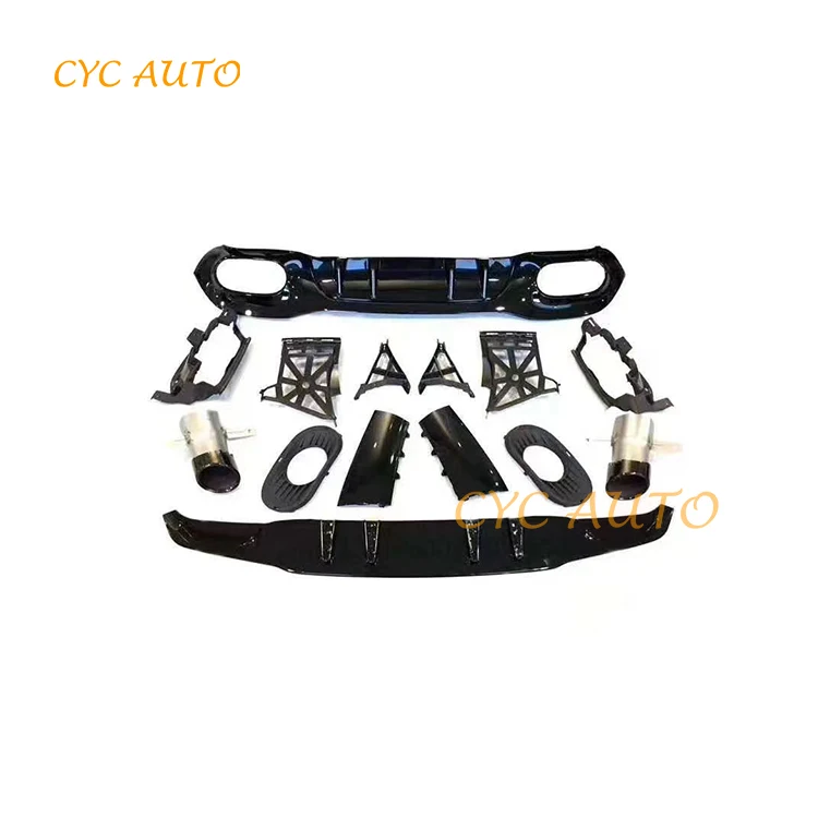 A35 car rear parts rear diffuser for Mercedes Benz A CLASS W177 Sport Sedan 2019 2020 2021+ A180 A200 A250