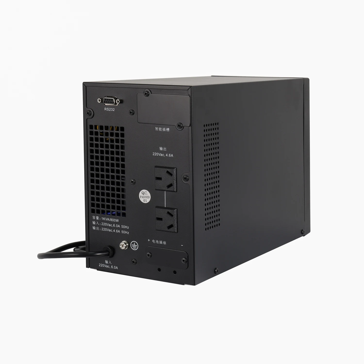 Высокочастотная однофазная башня 1 кВА Online UPS кВт 1000 ВА Вт 110 В 220 чистая Синусоидальная волна компьютер резервный источник питания