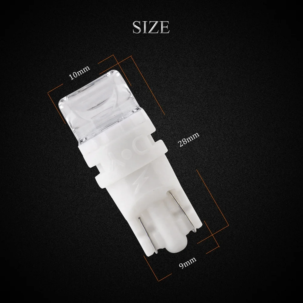 PC 2835 3SMD Floodlight DC 12V W5W 194 T10 Led Bulb Car HUD Indicator Led Dashboard light Auto Lighting Systems