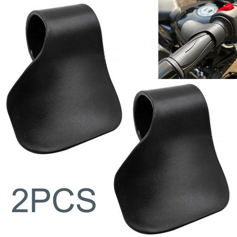 2pcs Universal Motorcycle Cruise Control Grips Assist Throttle Assistant Thumb Wrist Support Rest