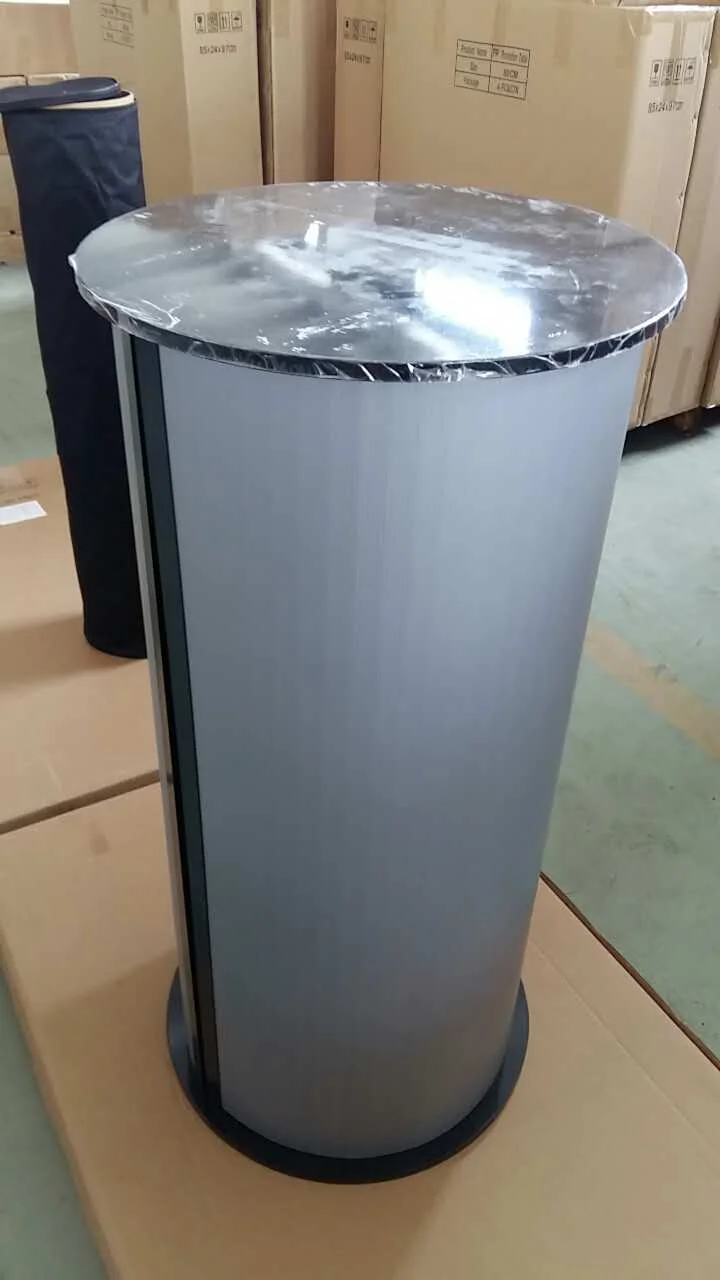 Stand advertising Portable hollow sheet promotion demo counter table