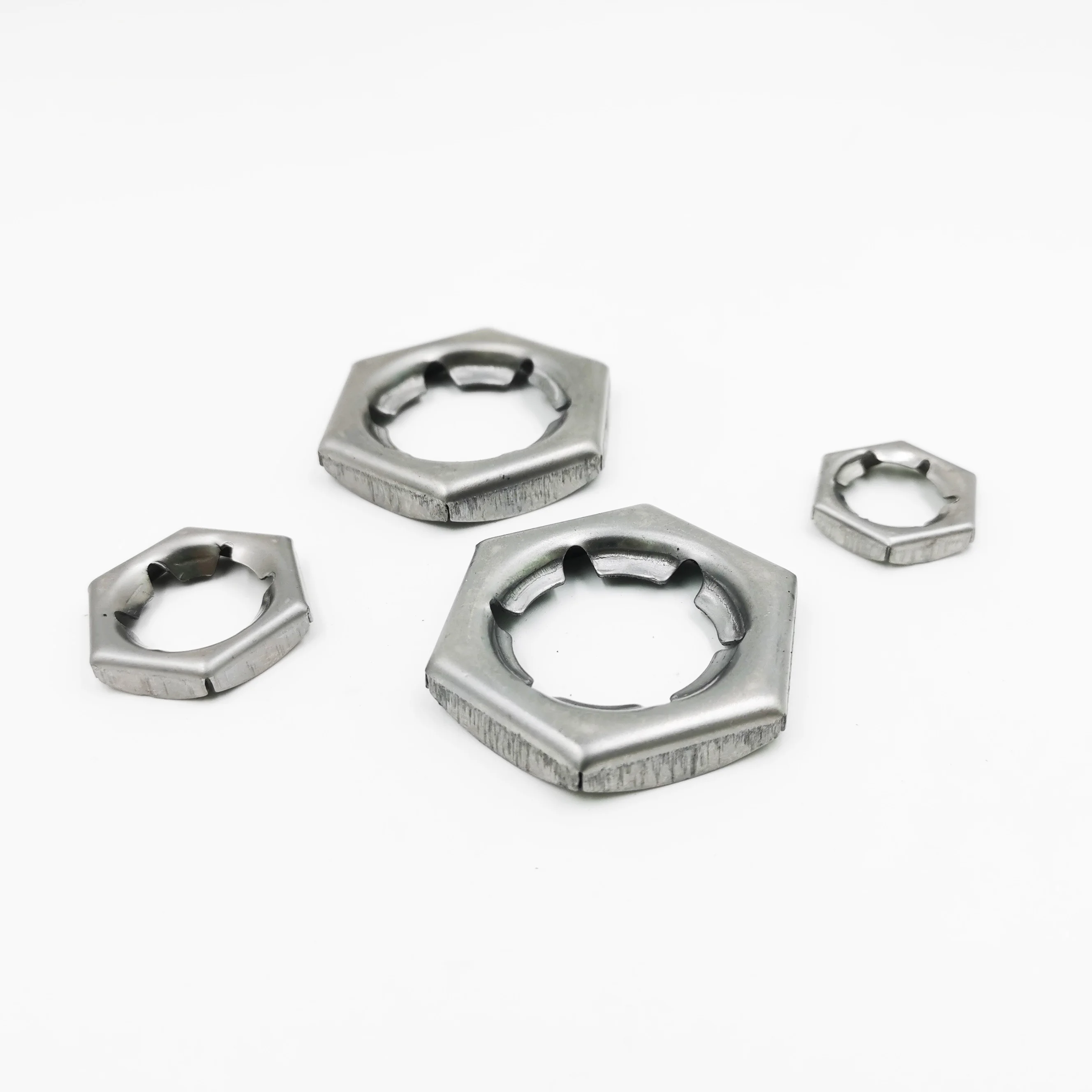 DIN 7967 self-locking nut stainless steel Counter Nut hex self-lock tight nut