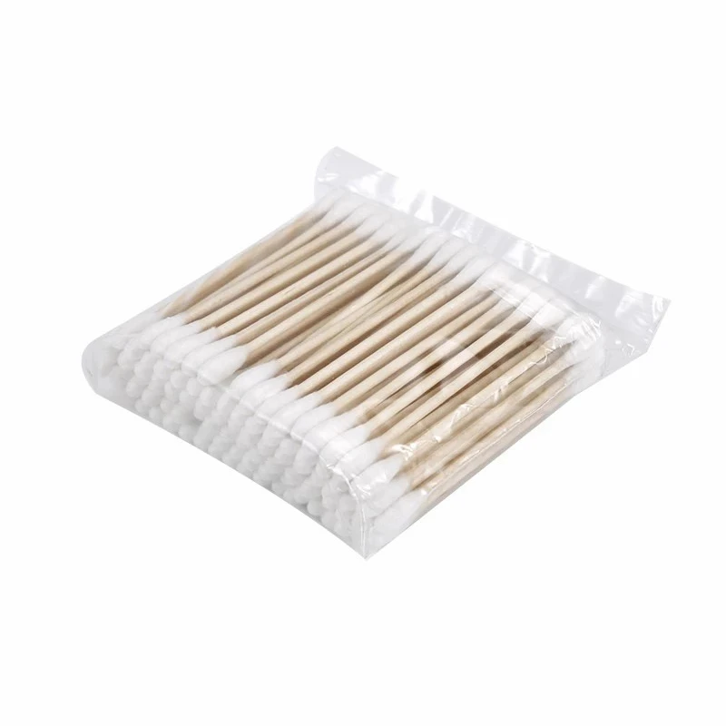 Double Head Cleaning Stick Bamboo Sticks Q Tips Ear Cotton Bud Thin Coton Tige Cotton Swab