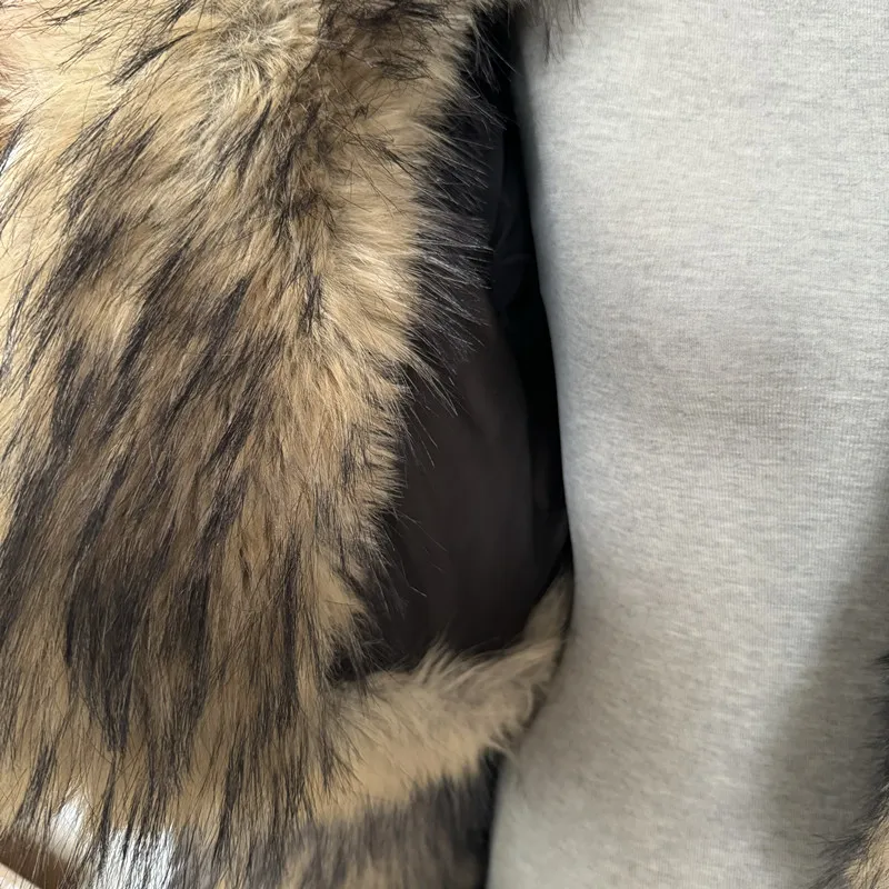 2024 Autumn Fashion Faux Fox Fur Coat Women Korea Fashion Warm Feather Coats Loose Short Outercoat Lady Party Elegant Outfits