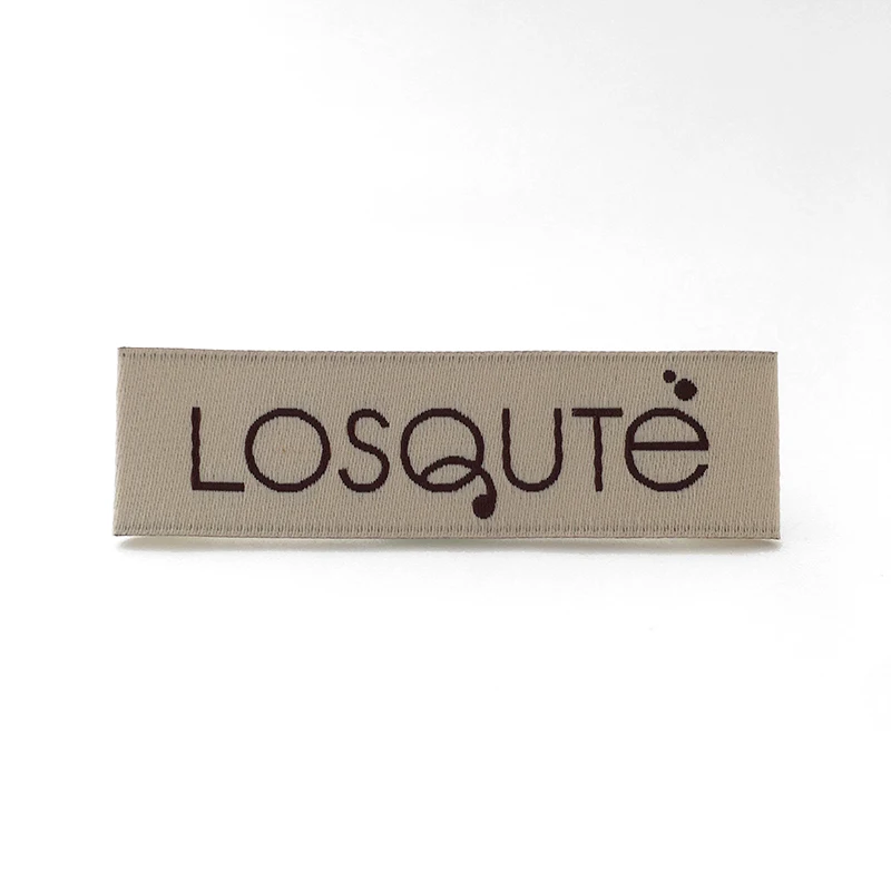 Manufacture Personal Charm Vintage Clothing Polyester Silk Woven Labels For Lingerie