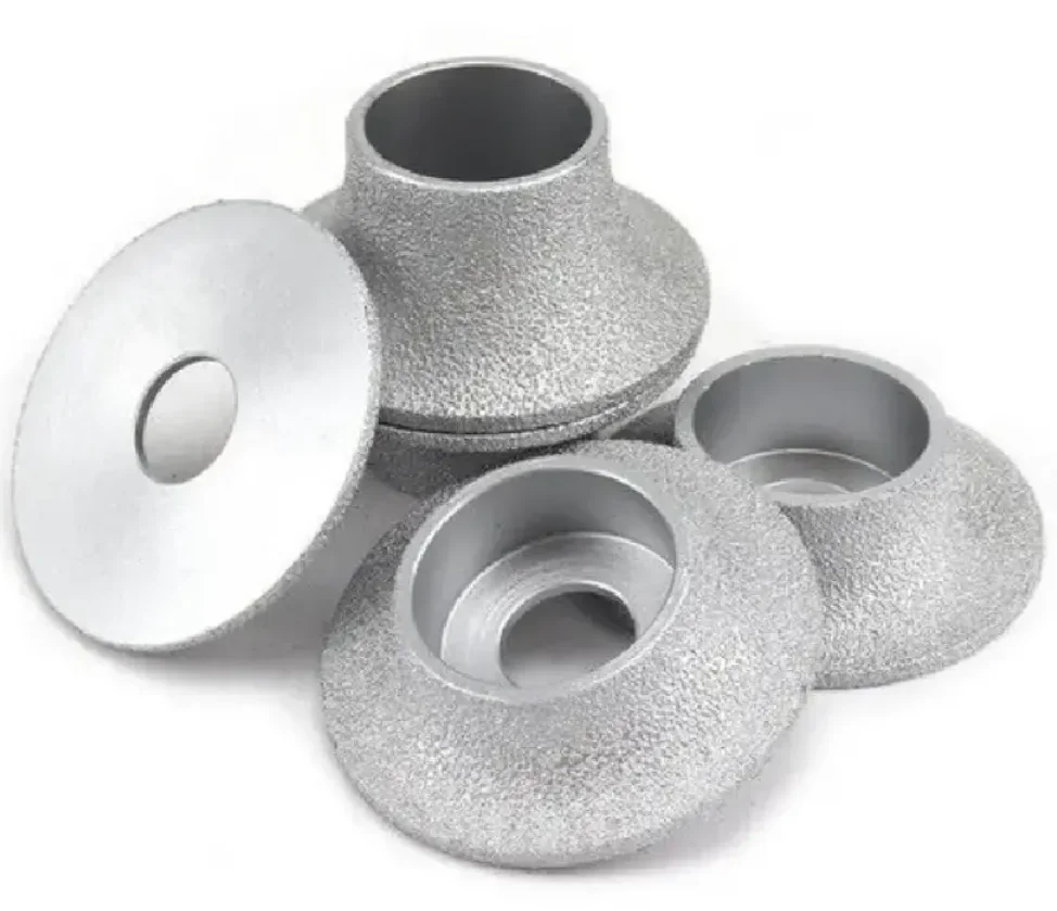 Durable Vacuum Brazed Diamond Grinding Cup Wheel for Marble Granite Ceramic Polishing