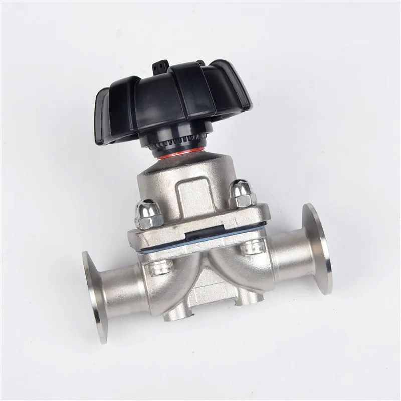 
304 stainless steel manual diaphragm valve 