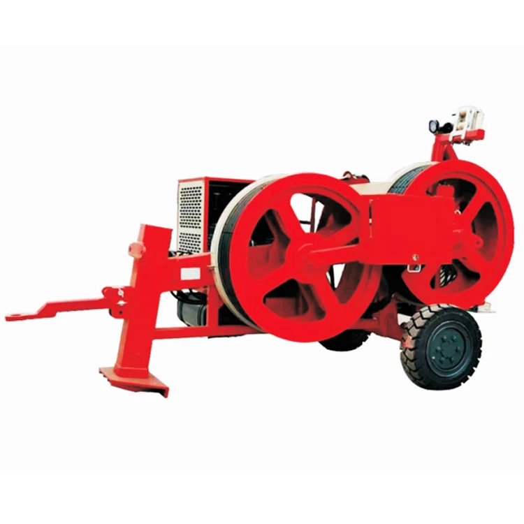 Overhead line cable stringing equipment 4tons hydraulic cable puller tensioner