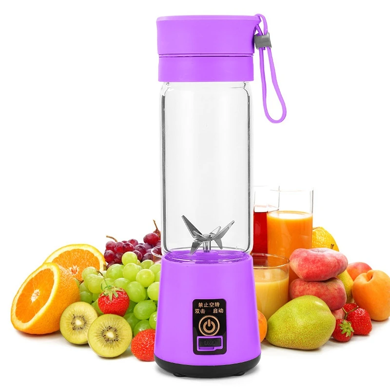 Cross border Juicer portable wireless electric juicer cup Juicer small USB rechargeable juice blend jet
