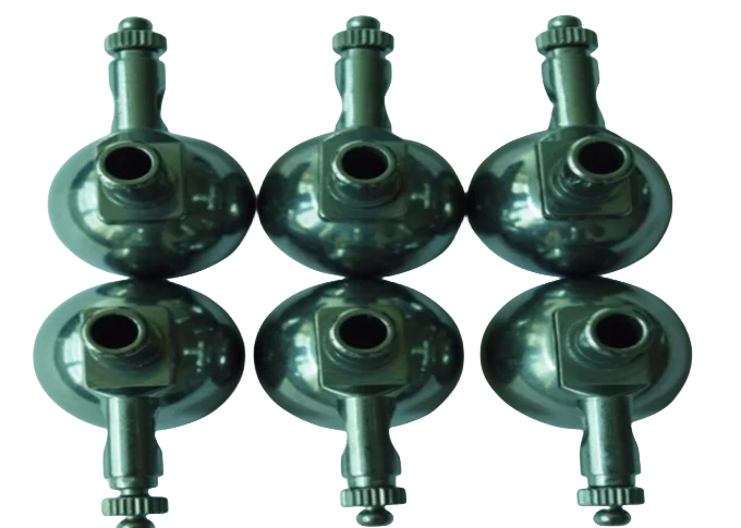 Factory Customized Medical ECG EKG Limb clamp electrode suction bulb electrode metal part Agcl nickel plated