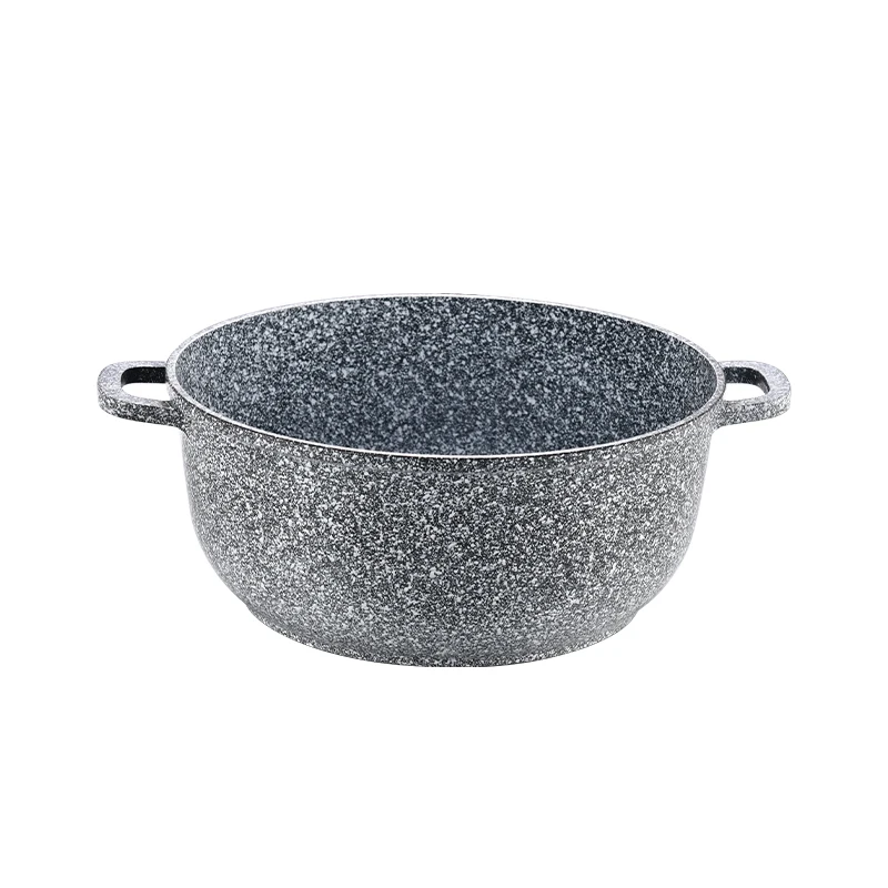 10Pcs Die Cast Aluminum Non Stick Marble Coated Cookware Sets