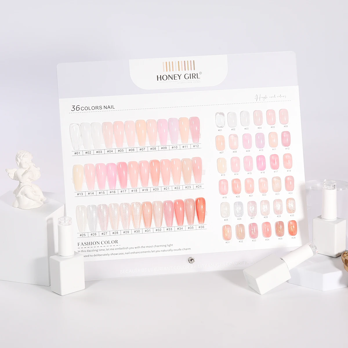 36 colors Jelly Nude Rubber Base Gel Polish Bulk Private Label Self-leveling Rubber Base Coat for Nails