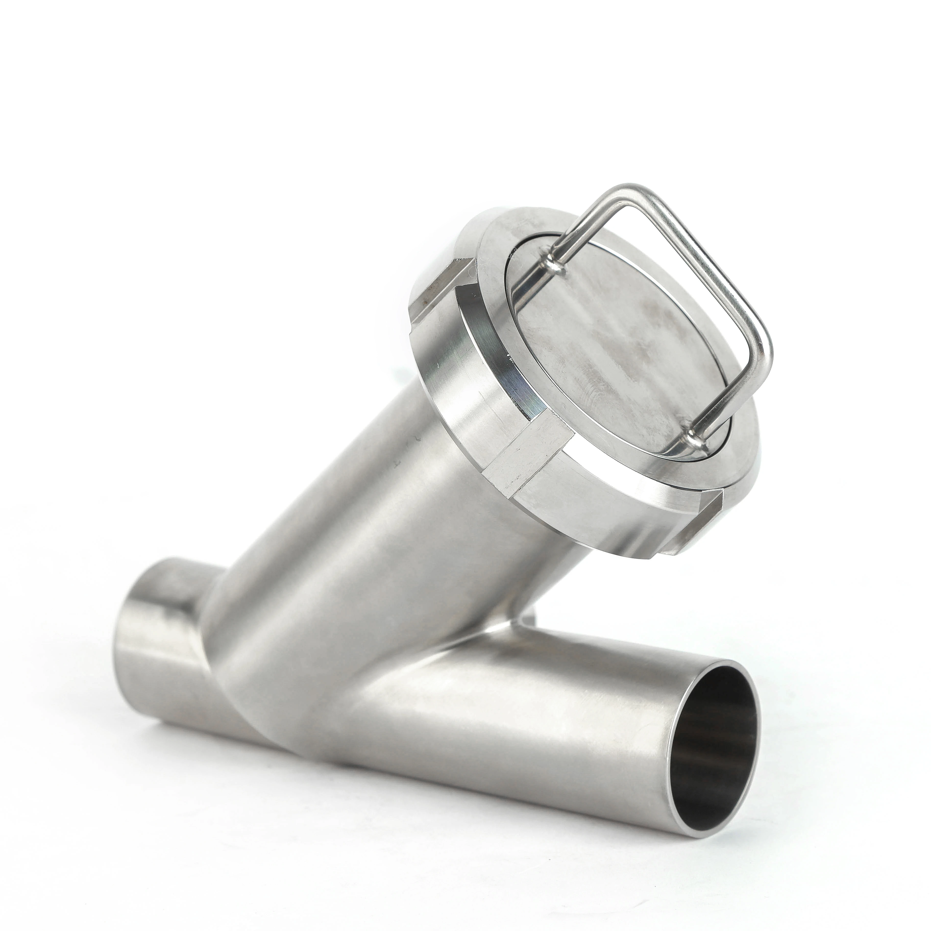 304 316L Stainless Steel Clamp Connection Y type strainer Filter
