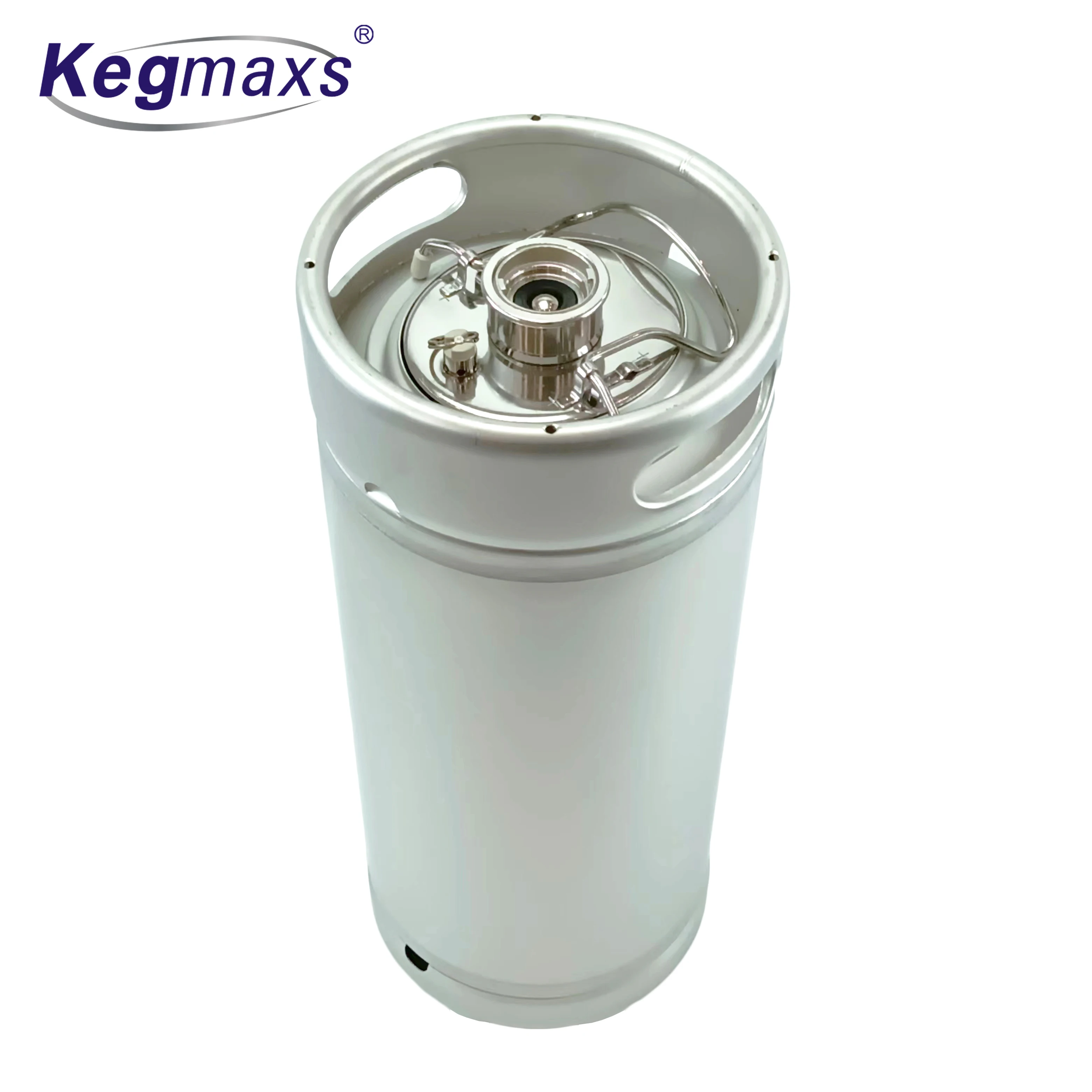 Kegmaxs New 20L Sanke Keg with Corny Style Keg Lid 304SS For Homebrew Keg Cornelius and Soda with pressure relief valve