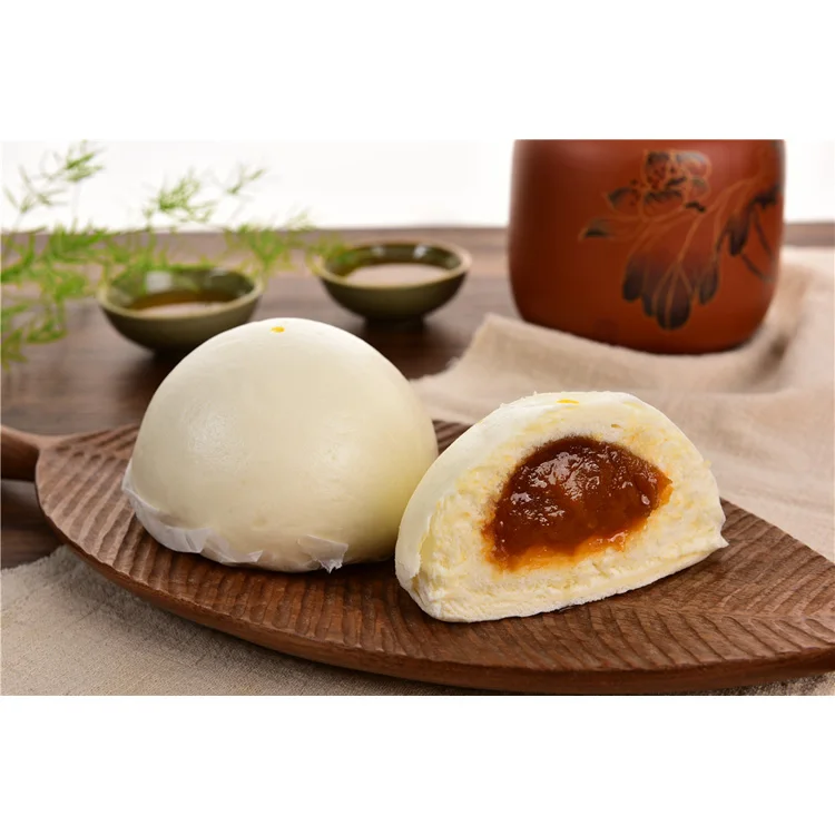 No Meats High Quality Best Selling Wholesale Frozen Dim Sum Food Bao Buns