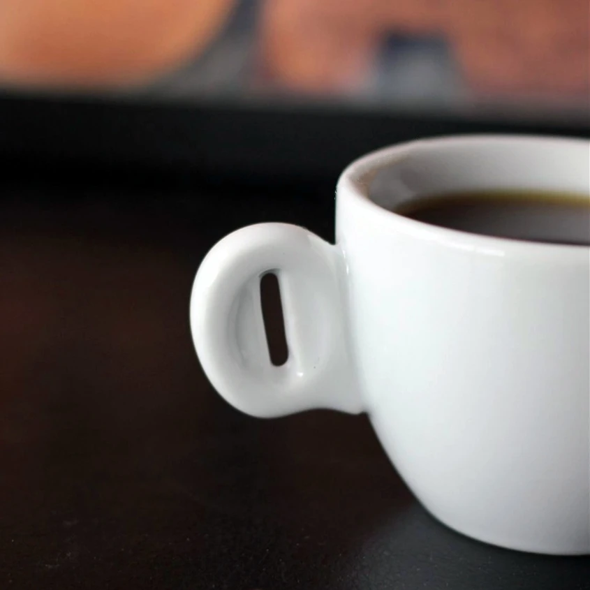 Wholesale Professional Porcelain Espresso Coffee Cup And Saucer  Espresso Mugs Cups Set for Latte,Coffee,Cafe Mocha,Tea