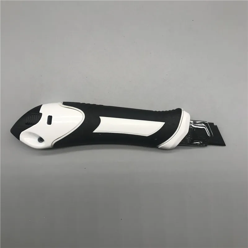 Cheap ABS plastic sliding blade snap off utility safety box cutter knife