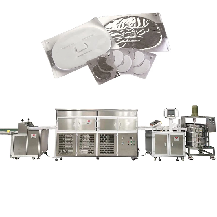 Automatic crystal gel eye film production line Crystal Eye Patch Making Machine Eye Mask Machine