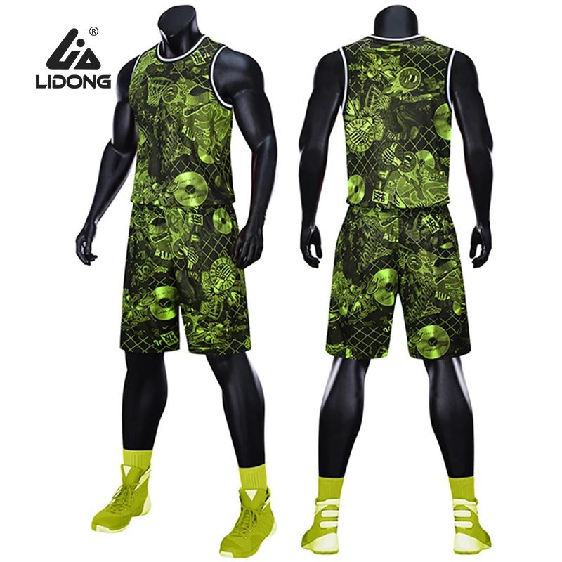 Новейший дизайн форма для баскетбола быстросохнущая