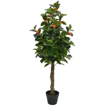 Great plants artificial plants artificial tree 130cm artificial orange and lemon fruit tree