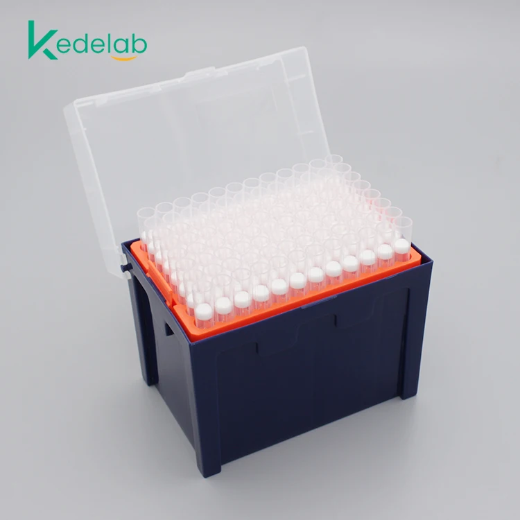 Tips box lab manufacture sterile plastic 10ul boxed pipette tips lab filter pipette tips box