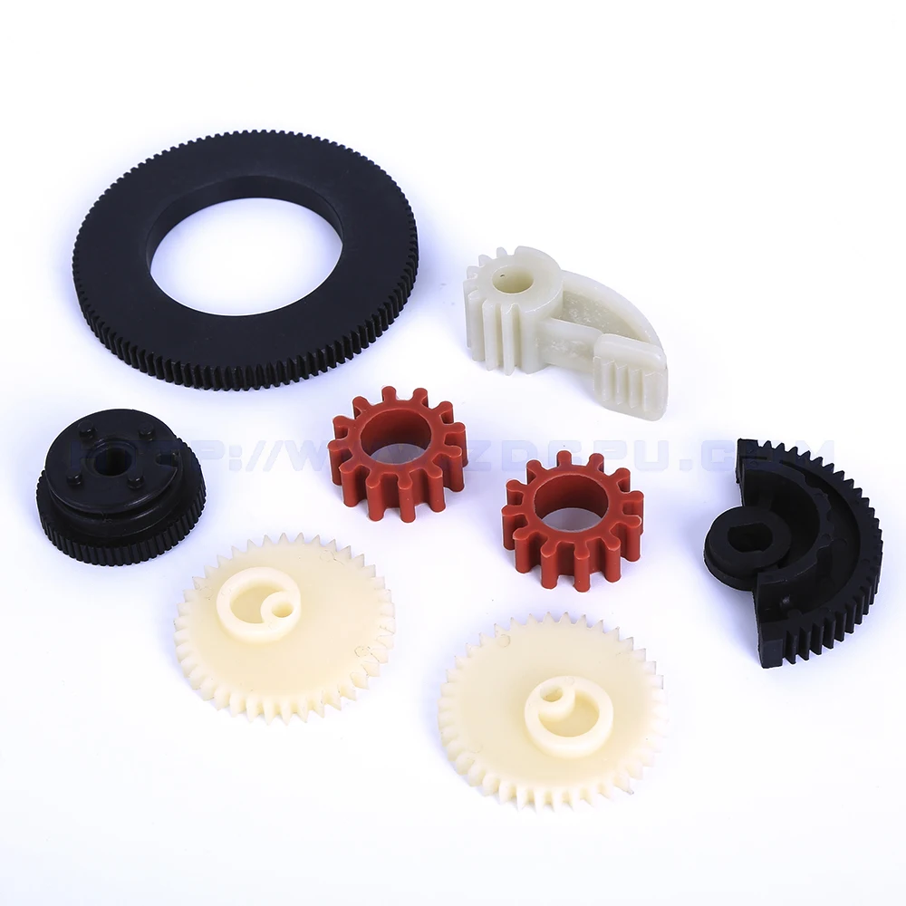 Custom Precision Durable Small Nylon Plastic Spur Wheel Gears For Sale