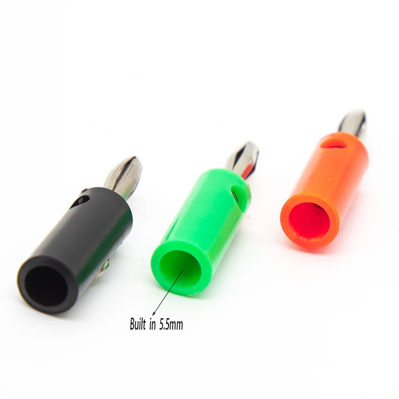 4mm adaptateur jack  socket connectors   4mm male banana connectors terminal blocks 4mm banana plug