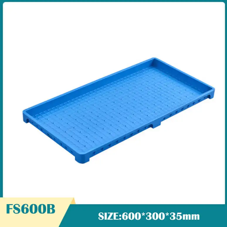 Factory Direct Sales Customized 60*30*3.5cm Large Plant Tray Pp Rice Nursery Seed Trays
