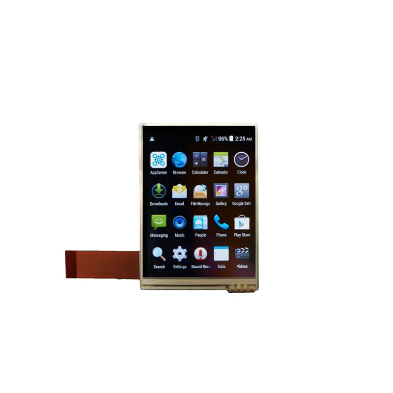 COM27H2N25XTC Ortustech 2.7 Inch TFT LCD Display 240x320 Transflective LCD Panel For Handheld PDA