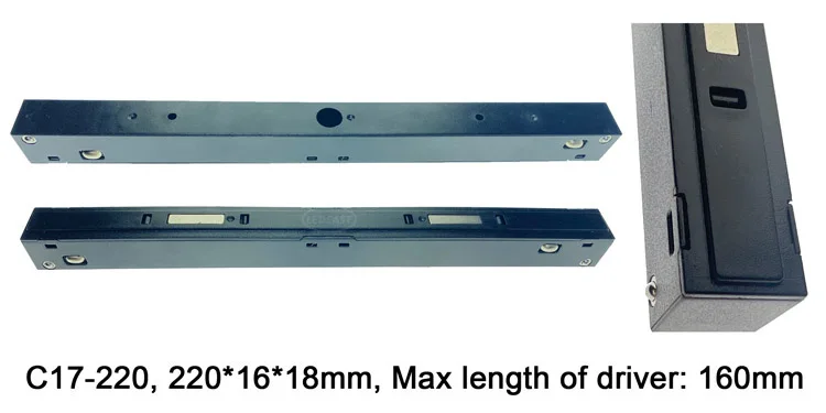 LEDEAST C17-220 48V Low Voltage Magnetic Track Light Adapter Connector for Magnetic Track Lights Linear Lighting