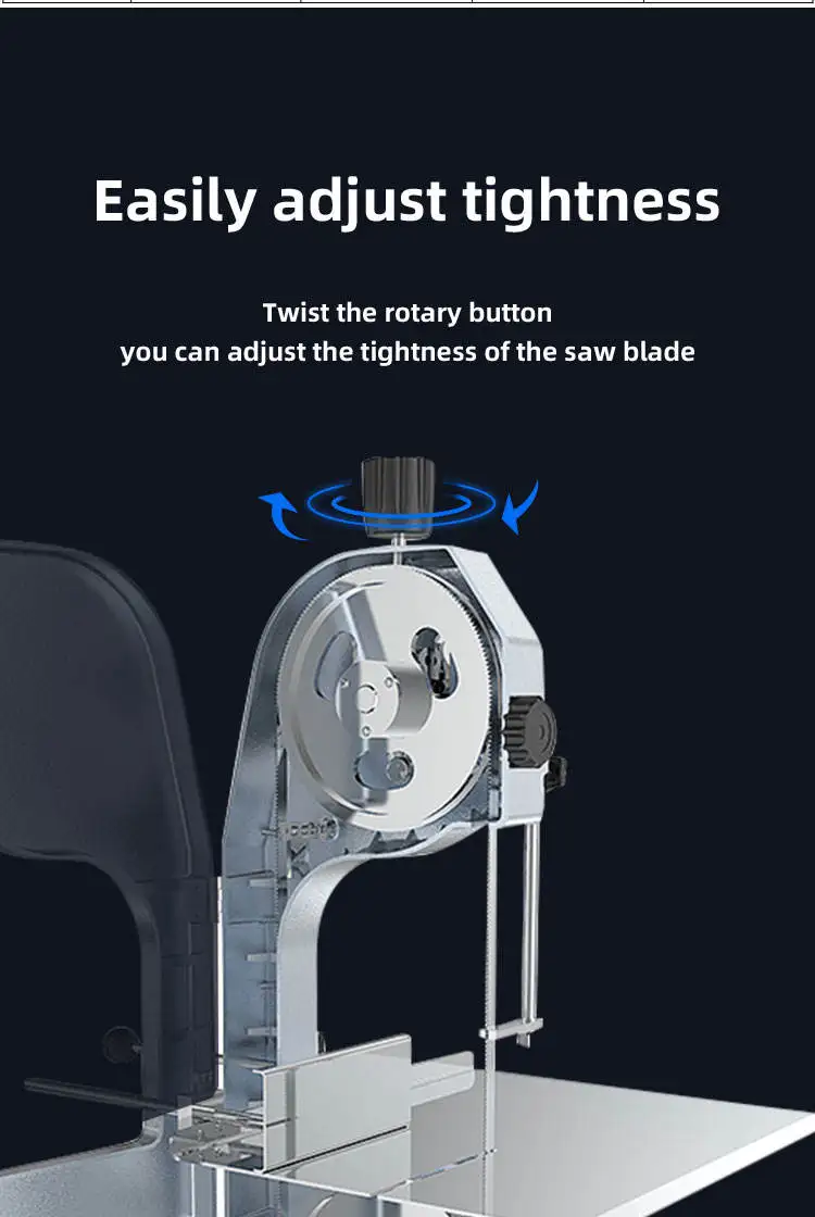 Hot Selling Electric Meat Bone Saw Pig Goat Cow Bones Slicing Cutting Frozen Pork Machine Equipment