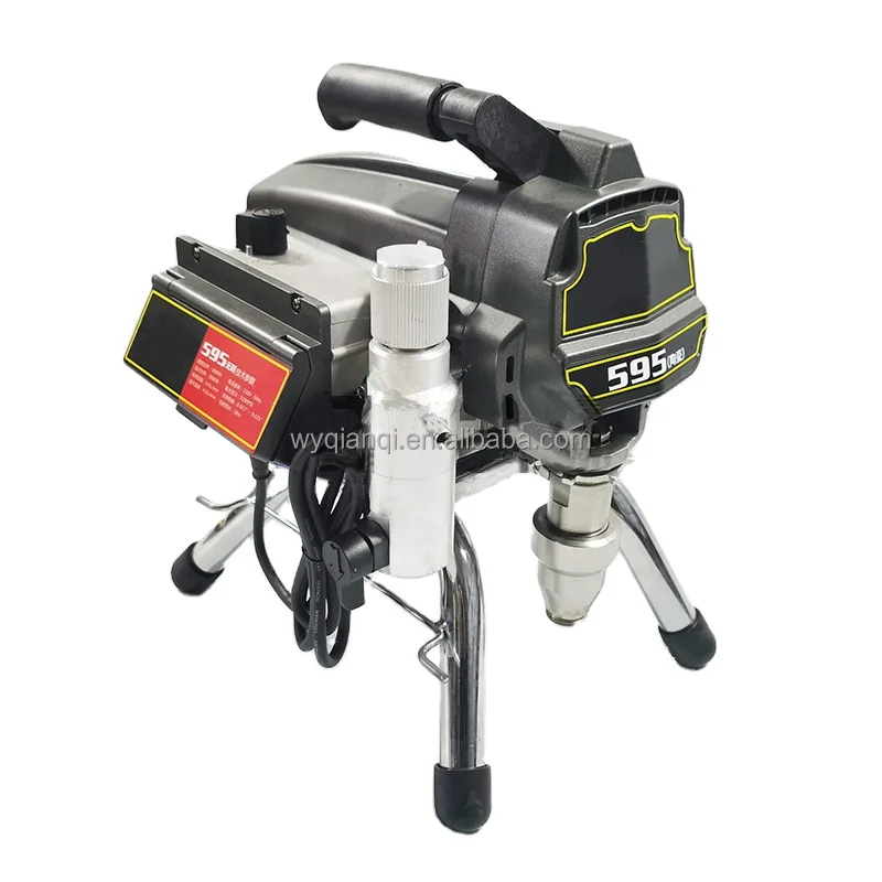 595  high quality  piston portable airless spray paint machine equipment