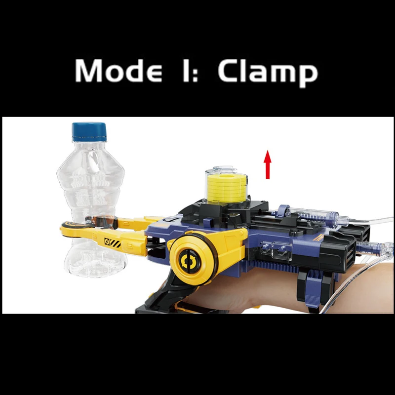 DIY Assembly Multifunction Arm Toy Robot Hydraulic toy Manipulator STEM Education Science Experiment Kit Building Bricks