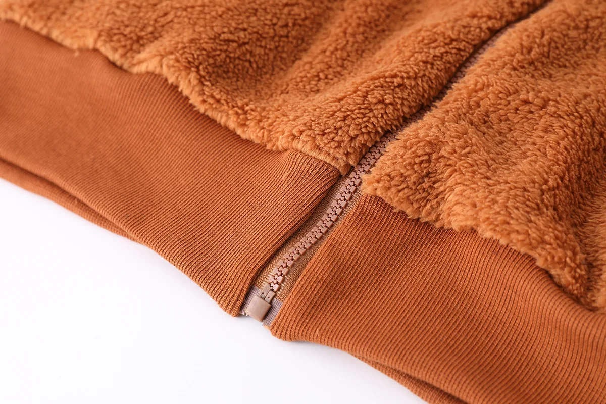 Fashion Ladies Autumn Winter Warm Oversized Pixie Teddy Bear Coat Faux Fur Shearling Shaggy Jacket Coats For Women
