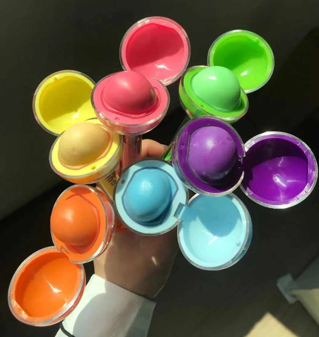 HANDAIYAN Manufacturer Brand Owners Lollipop Moisturizing Lip Balm Lip Oil 2 in 1 Vegan Makeup Cosmetics