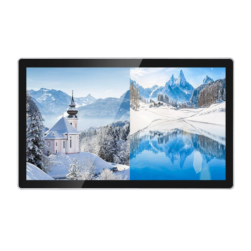 
Android pc touch monitors lcd advertising player multi-touch screen monitors 