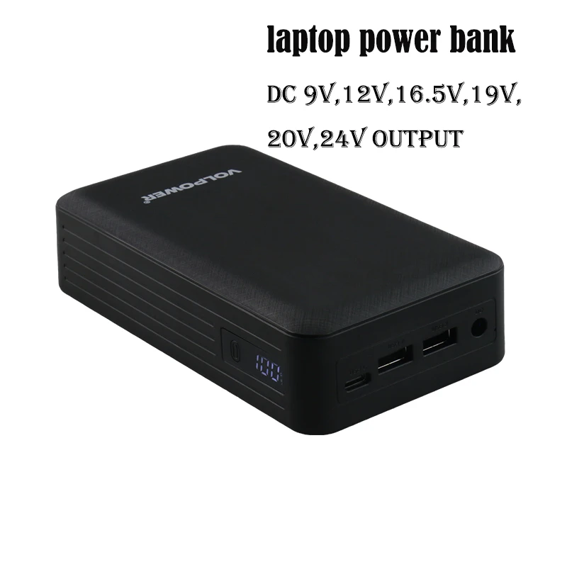 Ali baba wholesale sharing power bank 20000mah usb/dc 12V 80W solar panel charge power banks led display